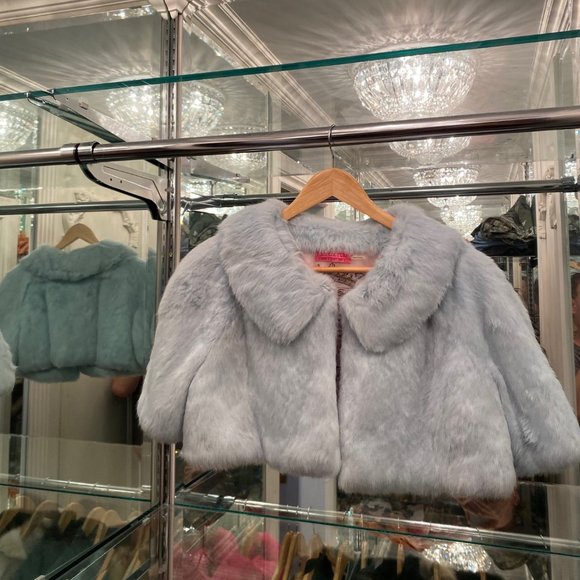 Juicy Couture Fox furs Rabbit furs 2004 MEGA RARE Jackets Boleros - Picture 4 of 16